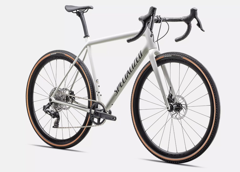 Specialized Cykel, Crux Expert, Gloss Dune White / Smoke Liquid Metal