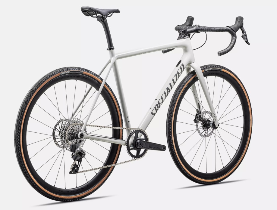 Specialized Cykel, Crux Expert, Gloss Dune White / Smoke Liquid Metal