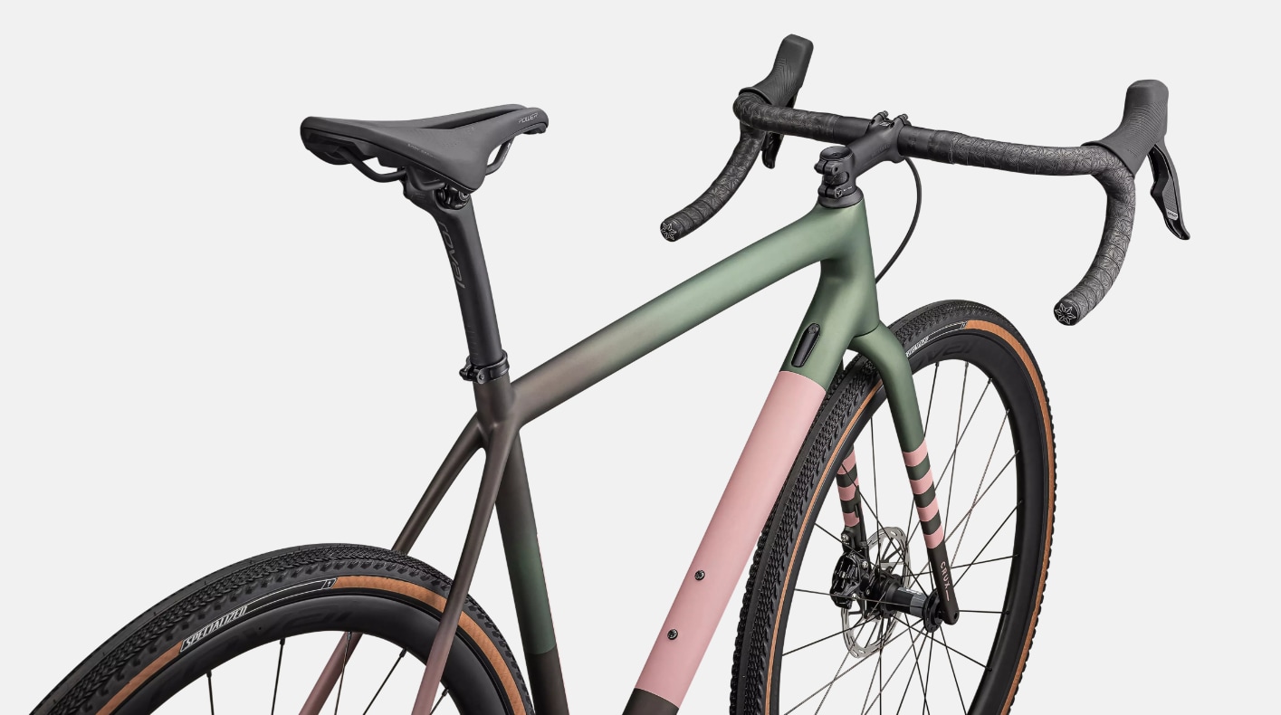 Specialized Cykel, Crux Expert, Satin Cypress Metallic / Doppio / Dusky Pink / Champagne