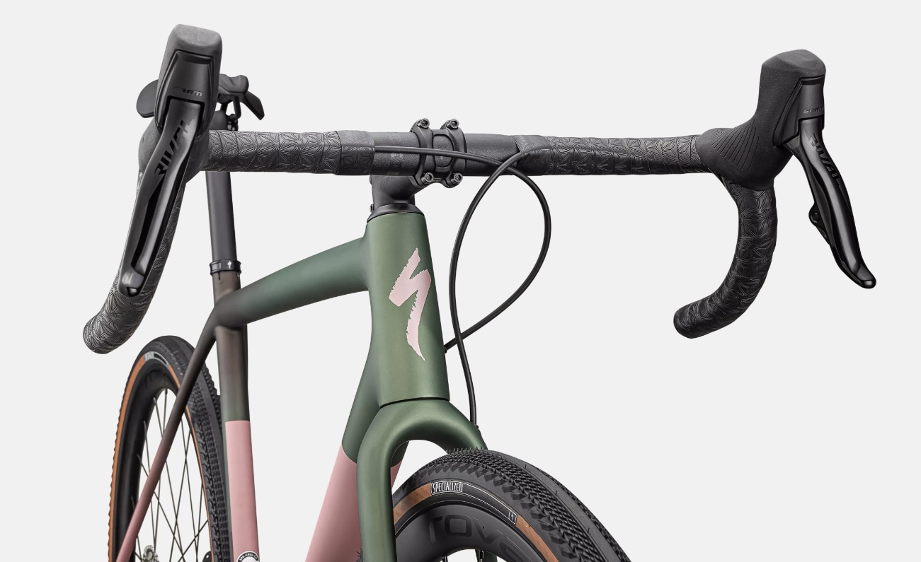 Specialized Cykel, Crux Expert, Satin Cypress Metallic / Doppio / Dusky Pink / Champagne