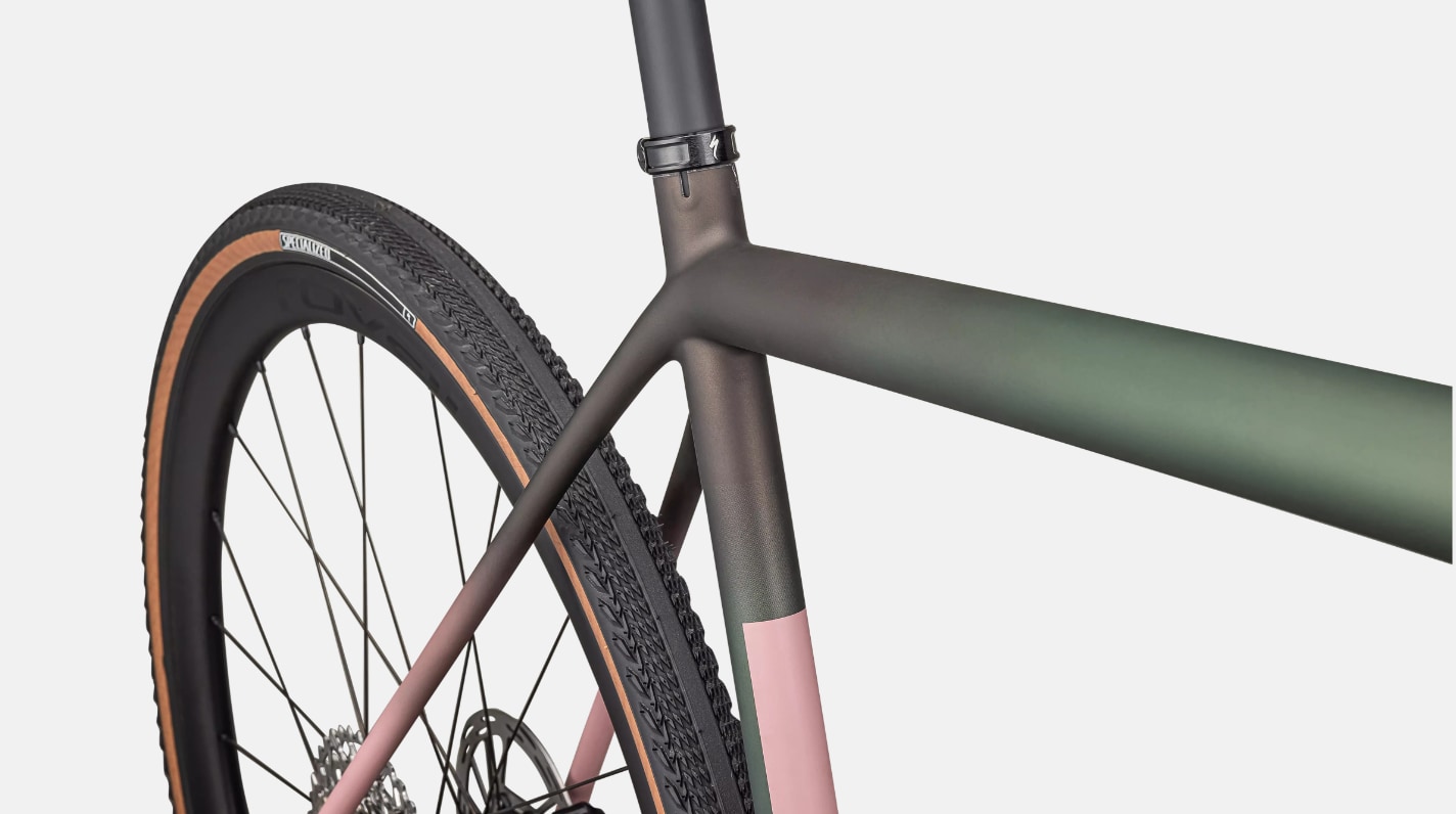 Specialized Cykel, Crux Expert, Satin Cypress Metallic / Doppio / Dusky Pink / Champagne