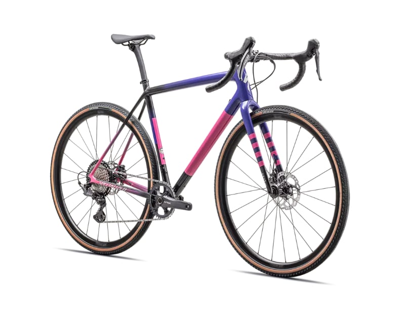 Specialized Cykel, Crux COMP GRX, Gloss Carbon / Purple Haze / Rebel Pink / Birch