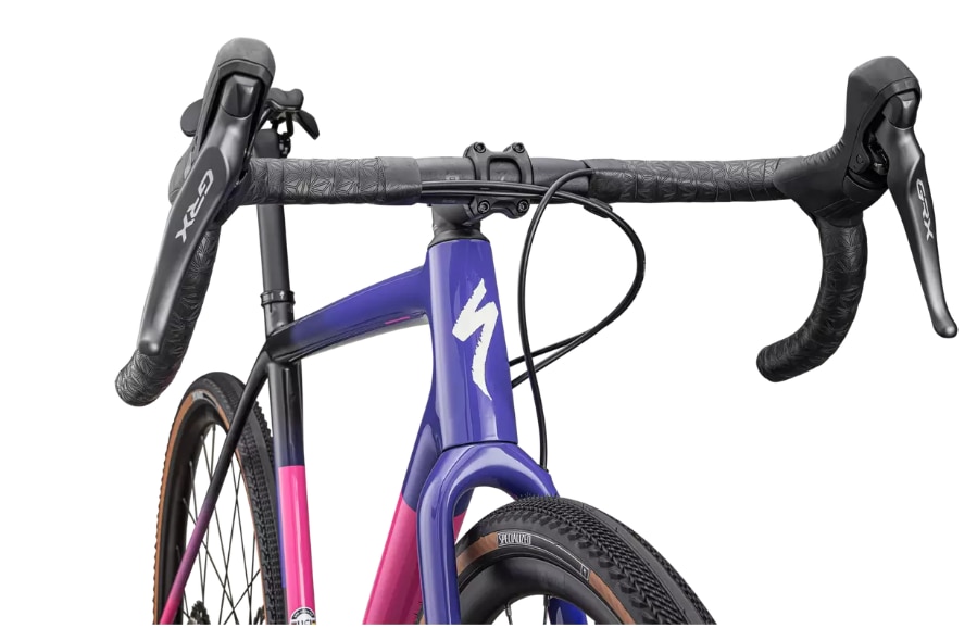 Specialized Cykel, Crux COMP GRX, Gloss Carbon / Purple Haze / Rebel Pink / Birch