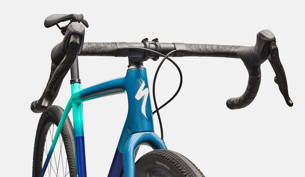 Specialized Cykel, Crux Expert XPLR-13, Grey Blue/lagoon Blue/dune White/majesty Blue