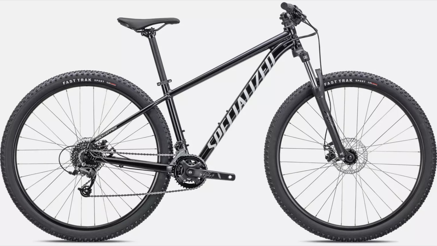 Specialized Cykel, Rockhopper 27.5, GLOSS TARMAC BLACK/WHITE