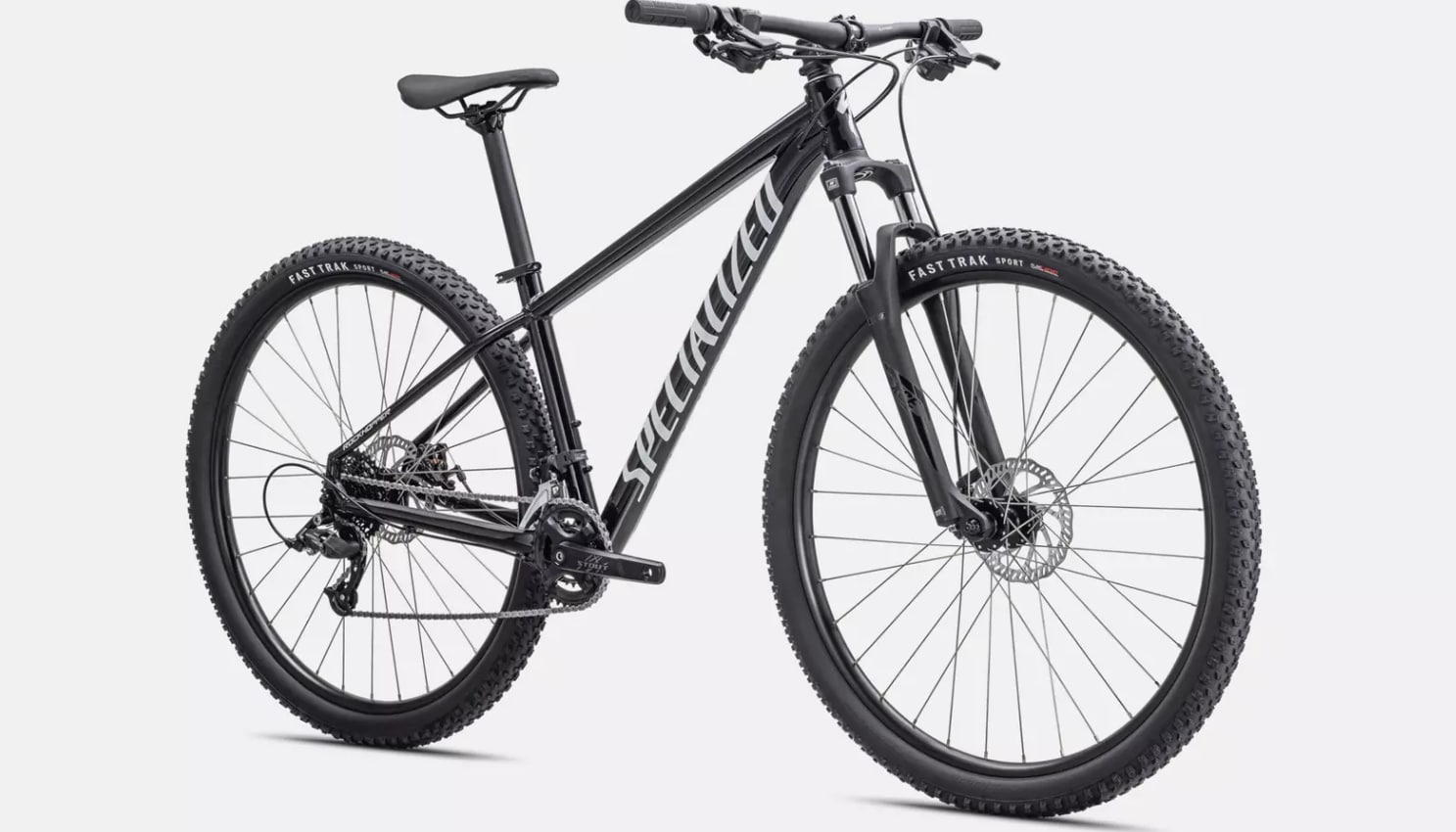 Specialized Cykel, Rockhopper 27.5, GLOSS TARMAC BLACK/WHITE