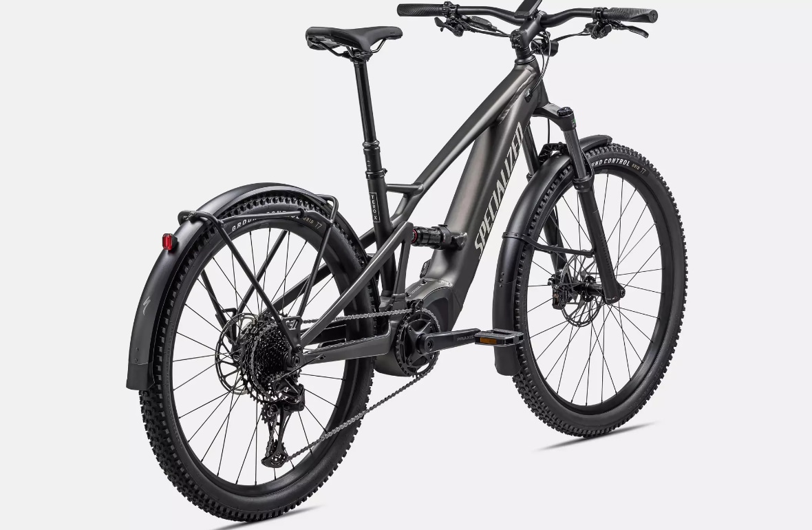 Specialized Cykel, Turbo Tero X 4.0, Gunmetal / White Mountains