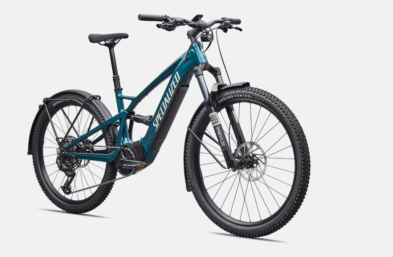 Specialized Cykel, Turbo Tero X 5.0, Gloss Emerald Metallic / Dolomite Metallic
