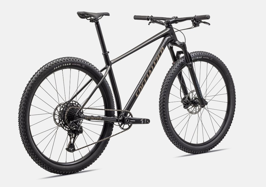 Specialized Cykel, Chisel HT Comp, Gloss Metallic Obsidian / Taupe