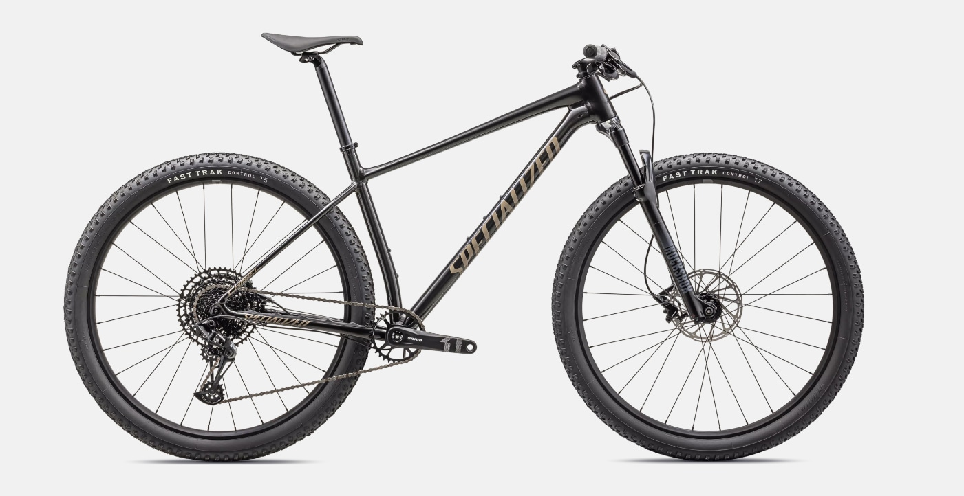 Specialized Cykel, Chisel HT Comp, Gloss Metallic Obsidian / Taupe