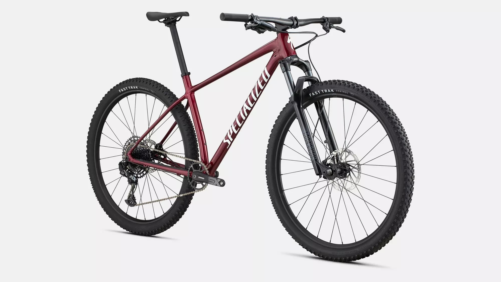 Specialized Cykel, Chisel HT, Gloss Maroon / White
