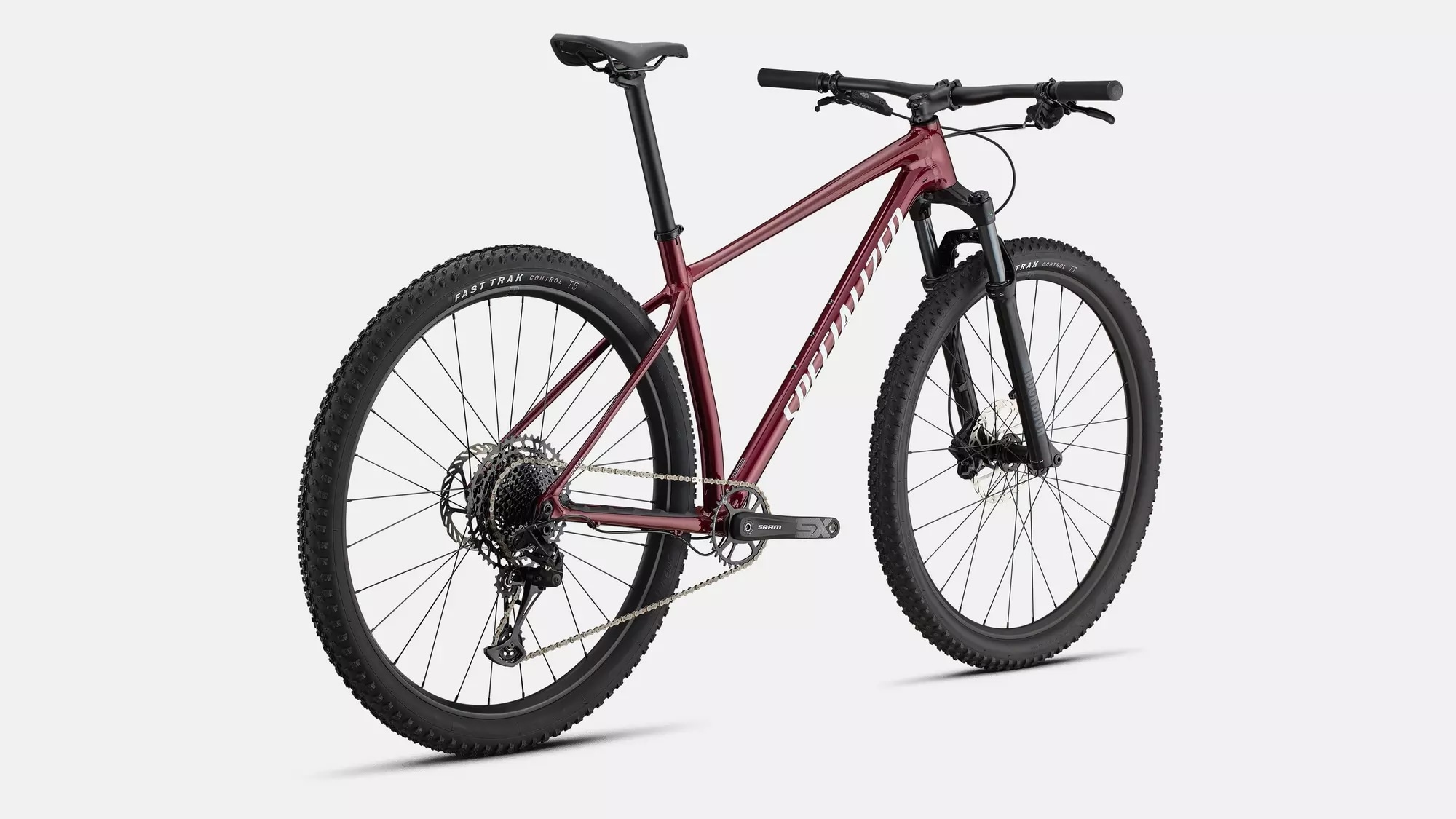 Specialized Cykel, Chisel HT, Gloss Maroon / White