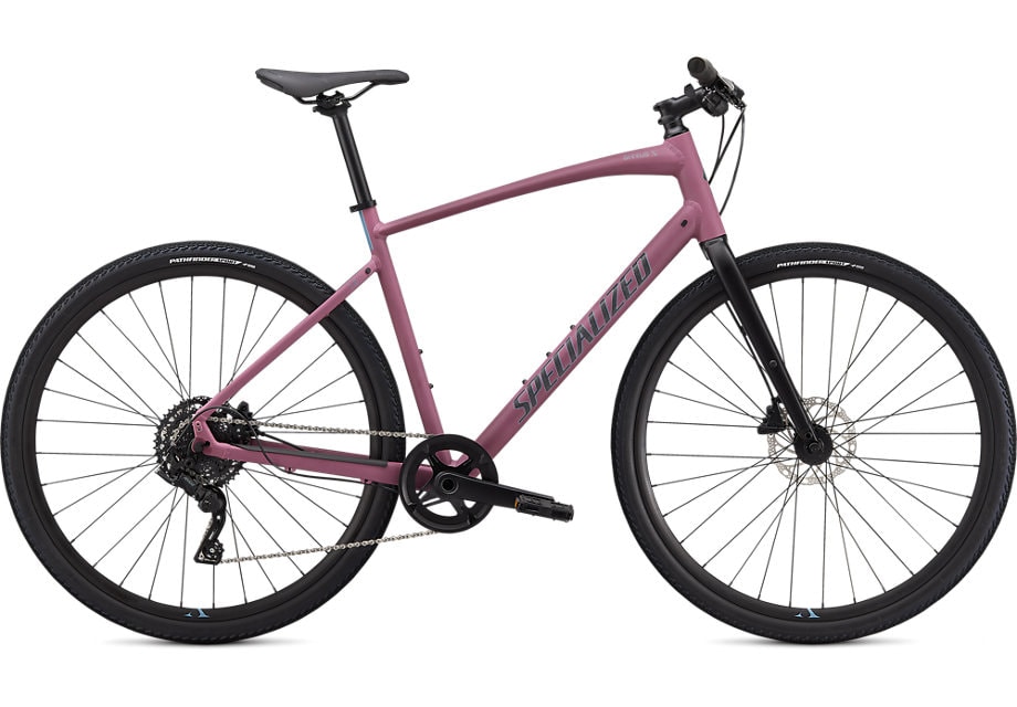 Specialized Cykel, Sirrus X 3.0, Dusty Lilac/Storm Grey/Satin Black Reflective