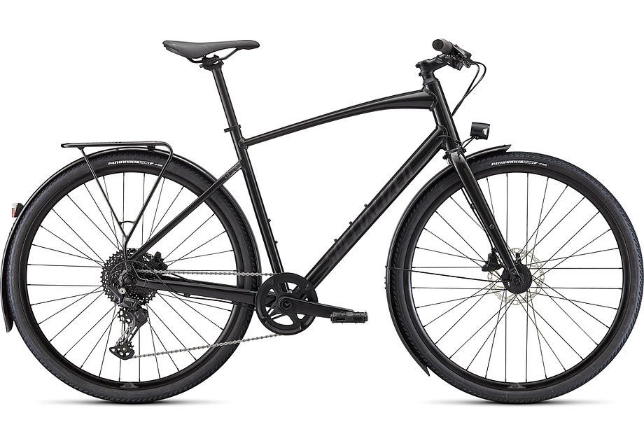 Specialized Cykel, Sirrus X 3.0 EQ, Gloss Nearly Black/Black Reflective