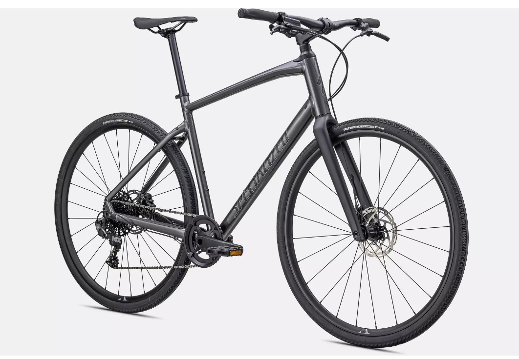 Specialized Cykel, Sirrus X 4.0, GLOSS SMOKE / COOL GREY / SATIN BLACK REFLECTIVE