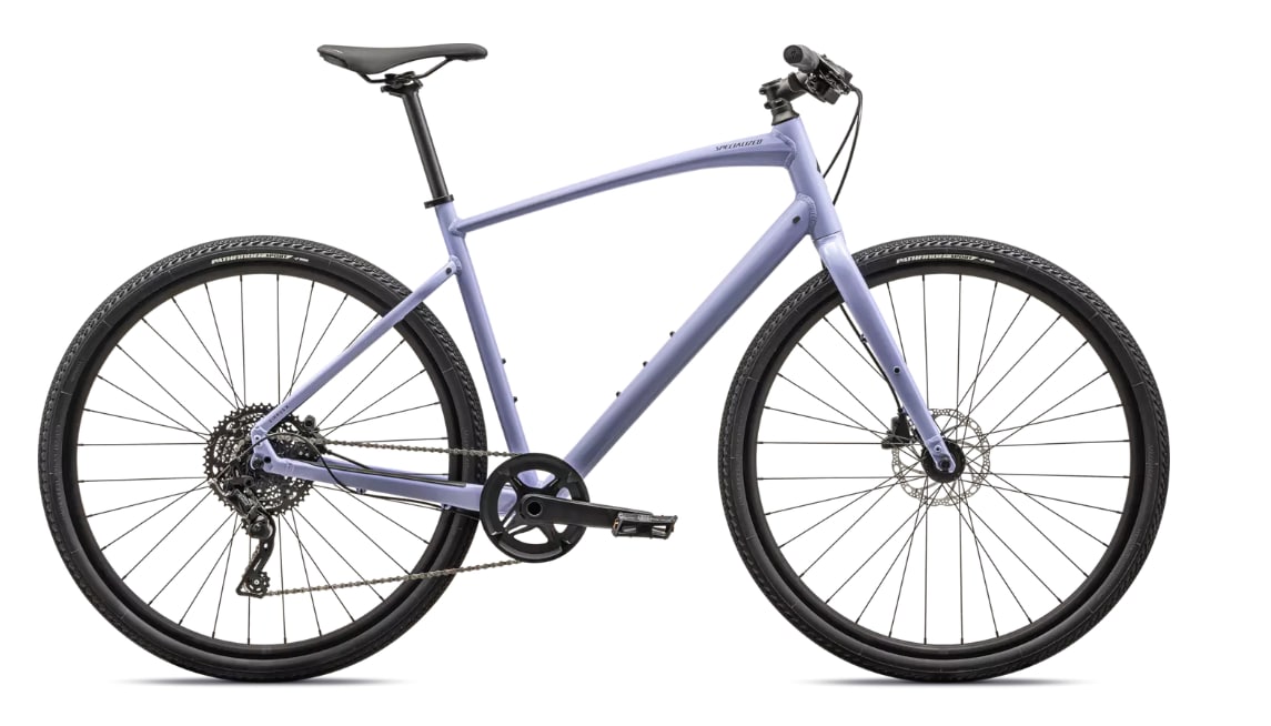Specialized Cykel, Sirrus X 3.0, GLOSS POWDER INDIGO / SATIN REFLECTIVE BLACK LIQUID METAL