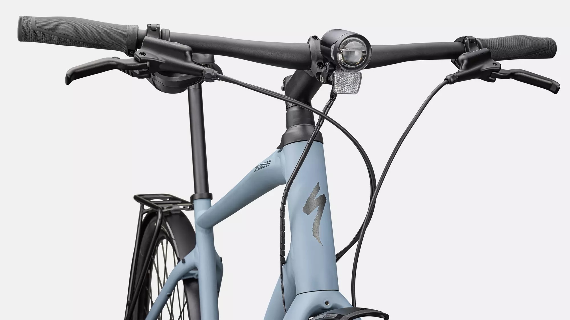 Specialized Cykel, Sirrus X 4.0 EQ, Satin Storm Grey / Charcoal Reflective