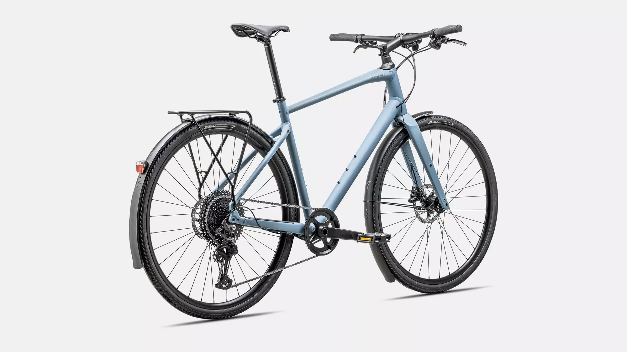 Specialized Cykel, Sirrus X 4.0 EQ, Satin Storm Grey / Charcoal Reflective