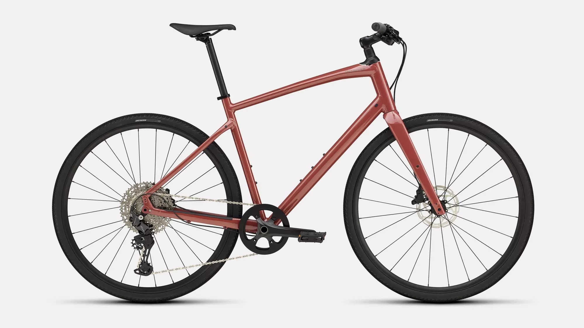 Specialized Cykel, Sirrus X 4.0, Gloss Spice / Gunmetal Reflective