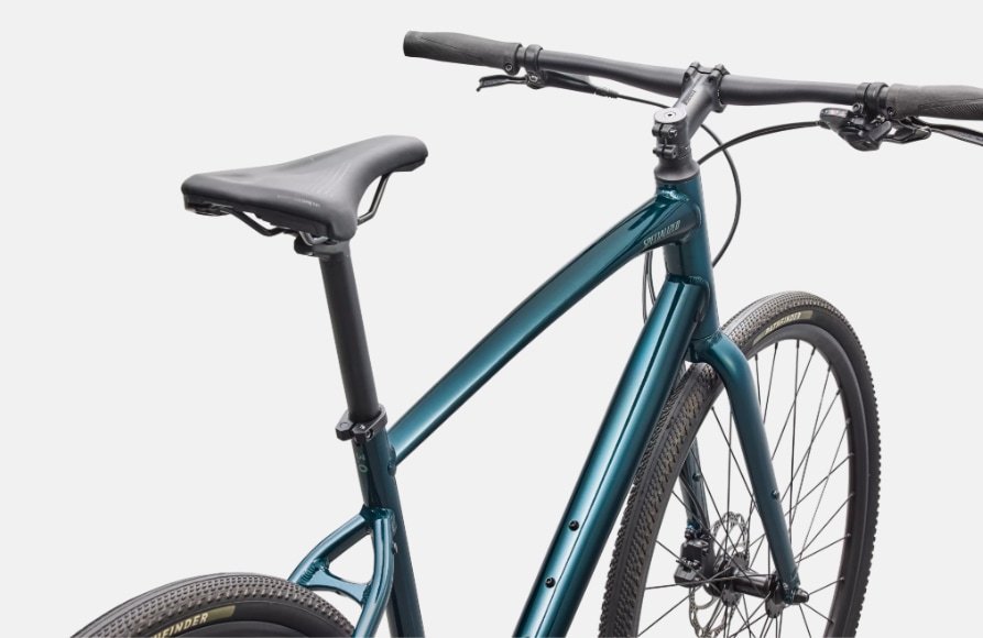 Specialized Cykel, Sirrus X 3.0, Gloss Emerald Metallic / Fjord Metallic Frost Reflective