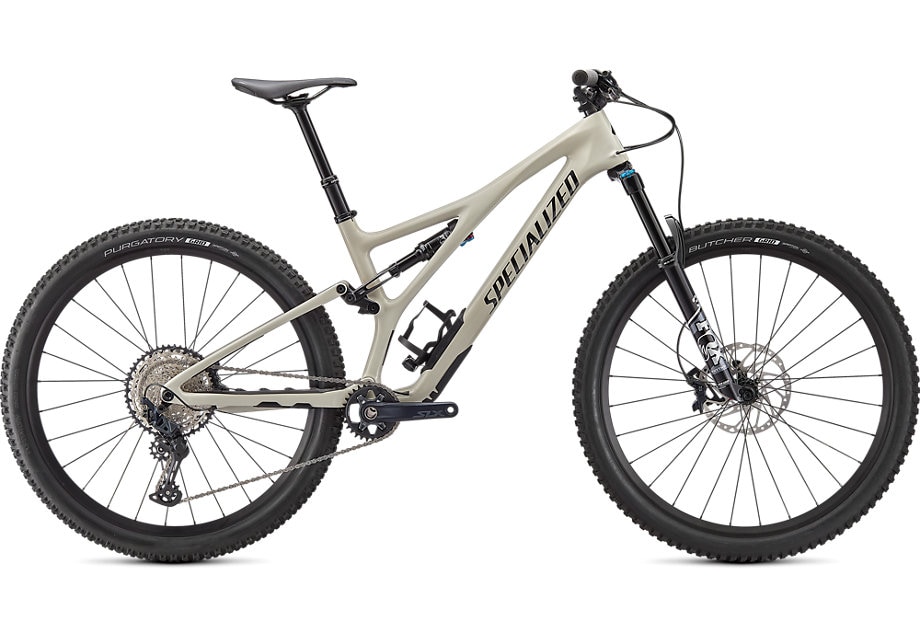 Specialized Cykel, Stumpjumper Comp, GLOSS WHITE MOUNTAINS / BLACK