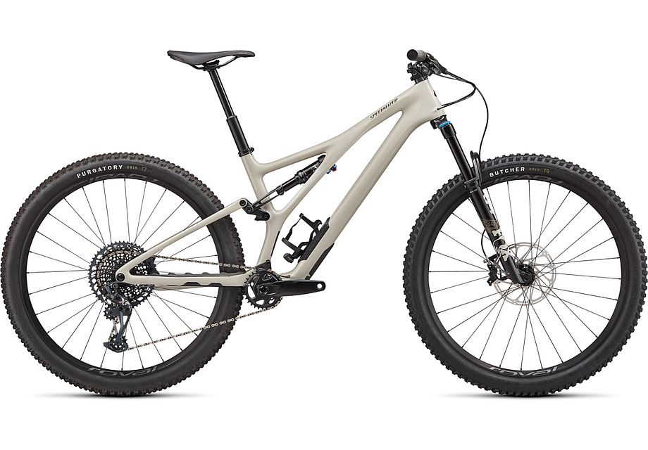 Specialized Cykel, Stumpjumper Expert, Gloss White Mountains/Gunmetal