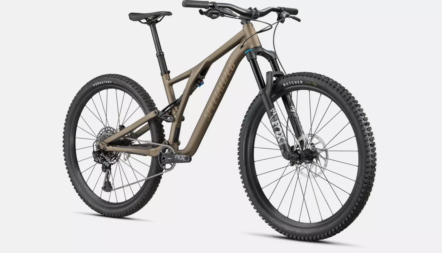 Specialized Cykel, Stumpjumper Comp Alloy, SATIN GUNMENTAL / TAUPE