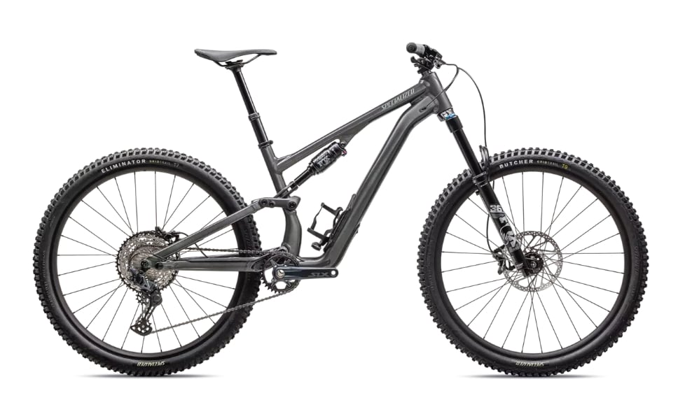 Specialized Cykel, Stumpjumper 15 Alloy COMP, Gloss Smoke / Cool Grey