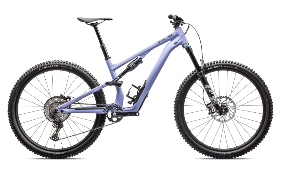 Specialized Cykel, Stumpjumper 15 Alloy COMP, Satin Powder Indigo / Smoke