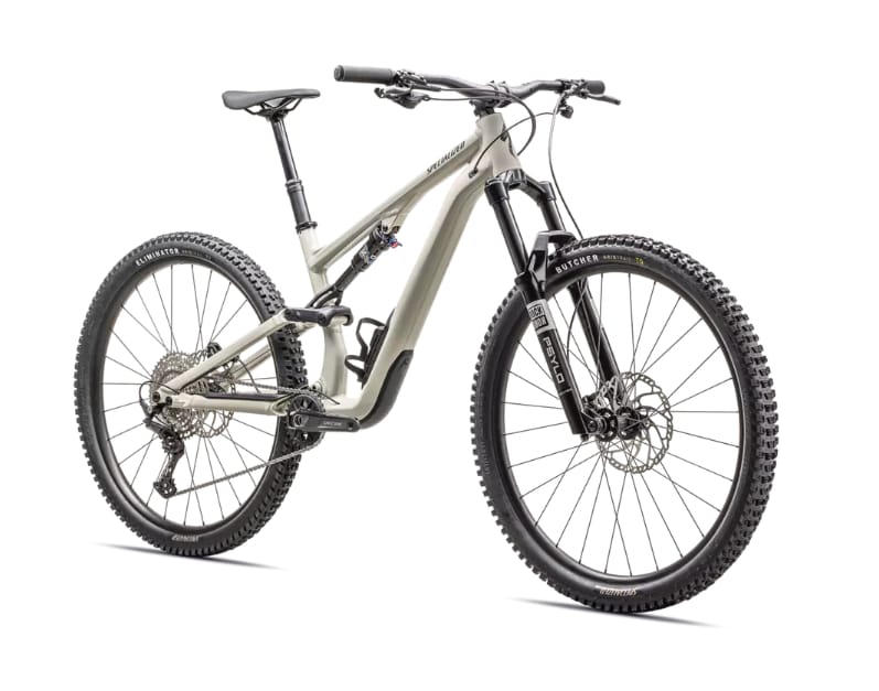 Specialized Cykel, Stumpjumper 15 Alloy, Gloss White Mountains / Dark Moss Green