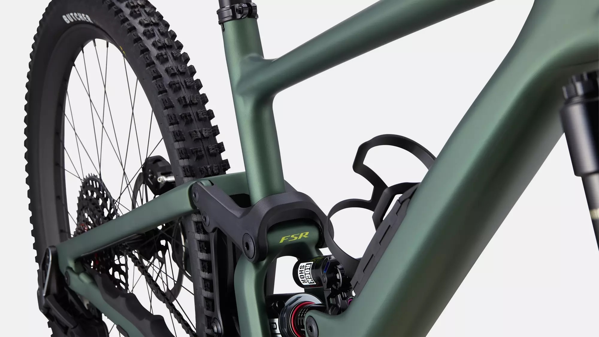 Specialized Cykel, Enduro Pro, Satin Cypress Metallic / Ion Metallic