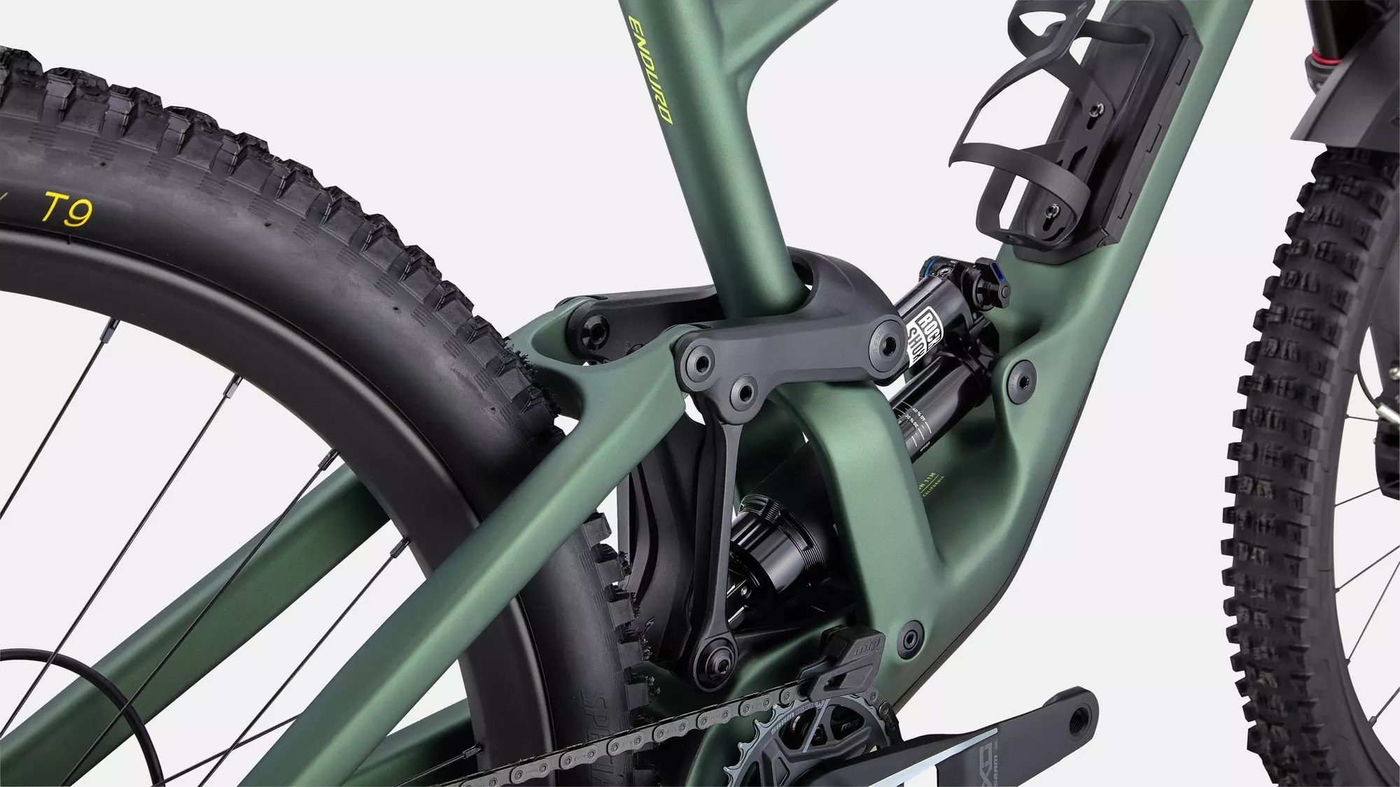 Specialized Cykel, Enduro Pro, Satin Cypress Metallic / Ion Metallic
