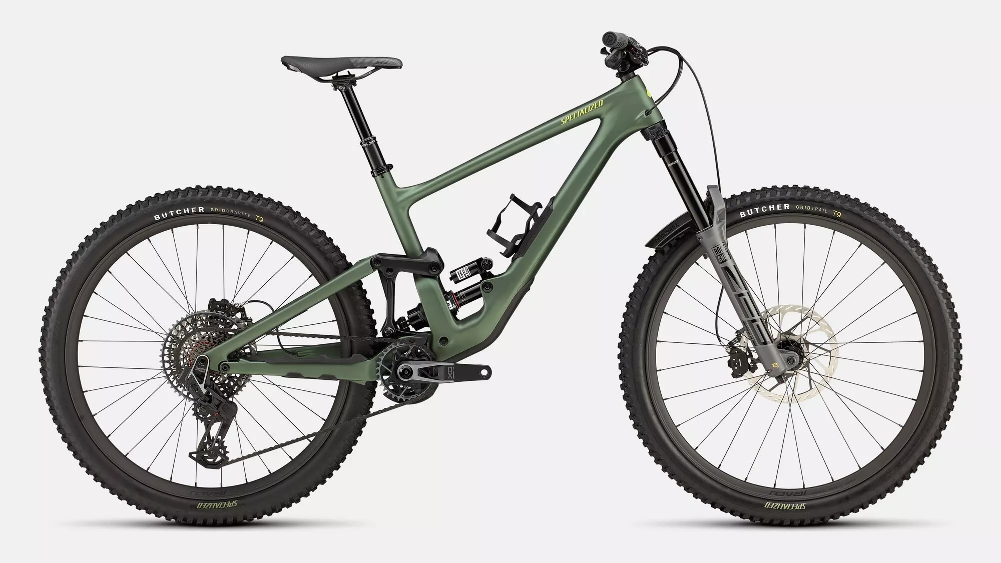 Specialized Cykel, Enduro Pro, Satin Cypress Metallic / Ion Metallic