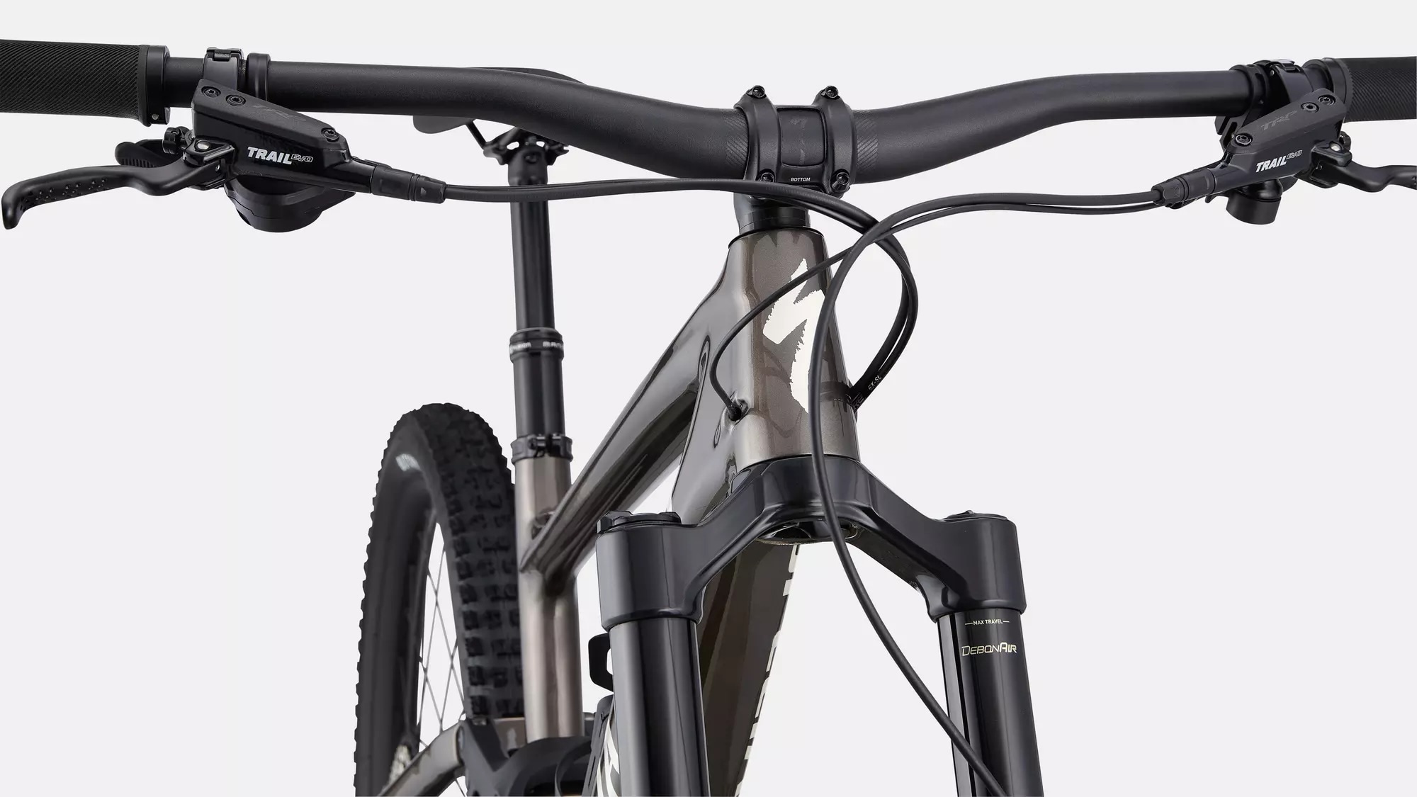 Specialized Cykel, Enduro Comp, Gloss Gunmetal / White Mountains