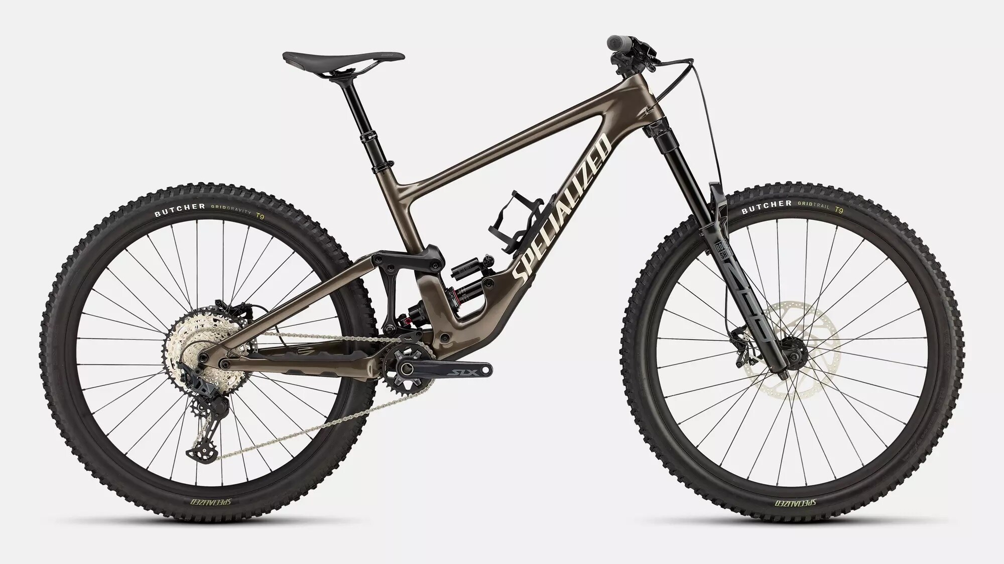 Specialized Cykel, Enduro Comp, Gloss Gunmetal / White Mountains