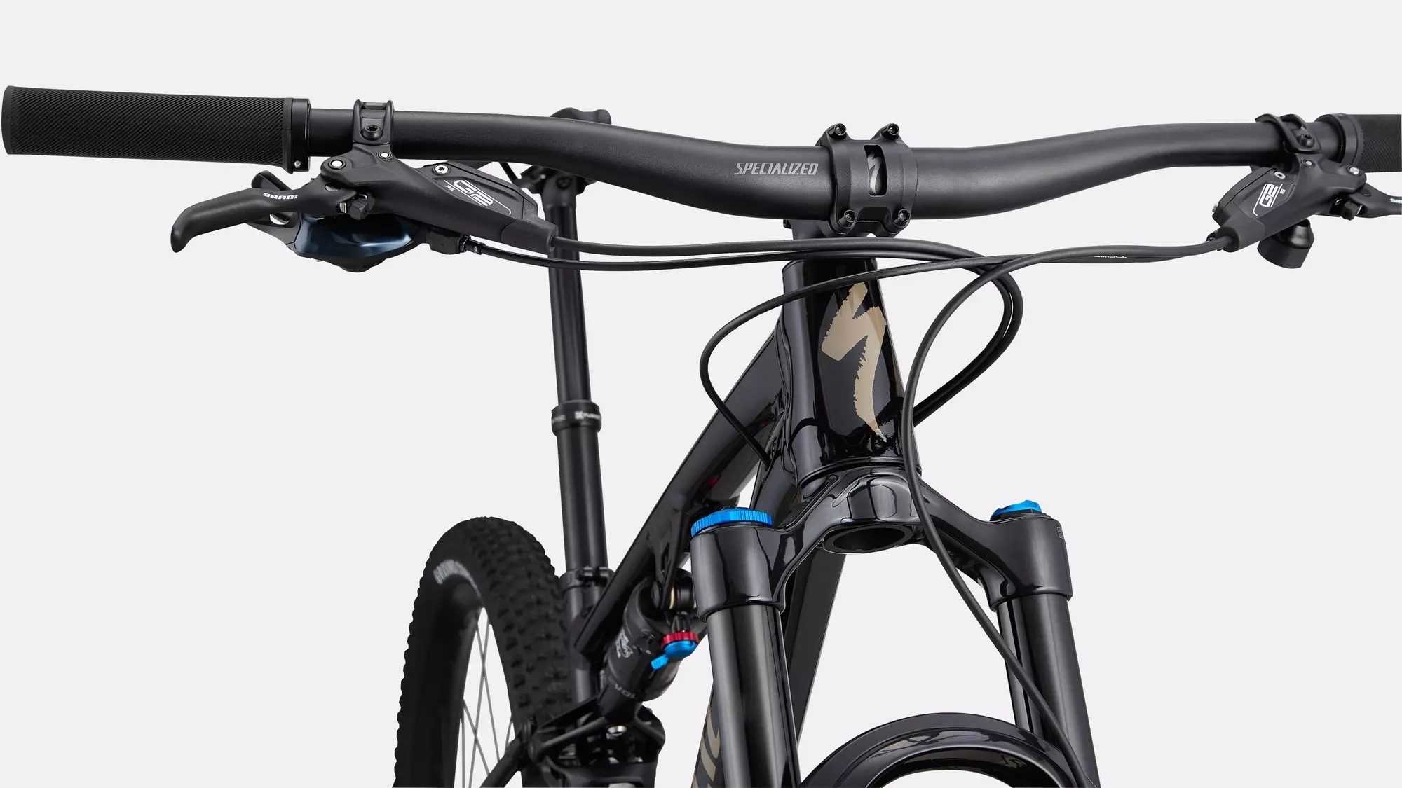 Specialized Cykel, Chisel FS Comp EVO, Gloss Black / Taupe