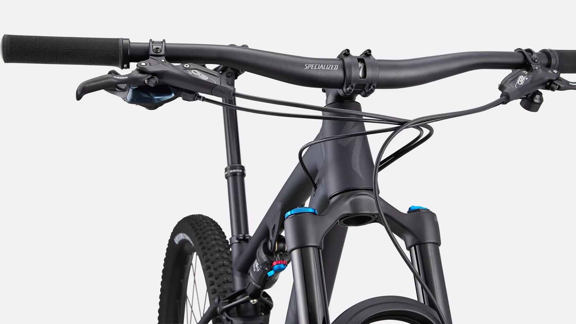 Specialized Cykel, Chisel FS Comp EVO, Satin Black / Metallic Obsidian