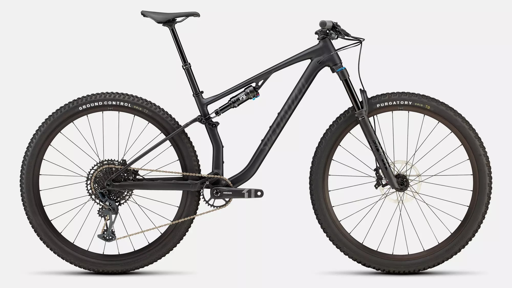 Specialized Cykel, Chisel FS Comp EVO, Satin Black / Metallic Obsidian