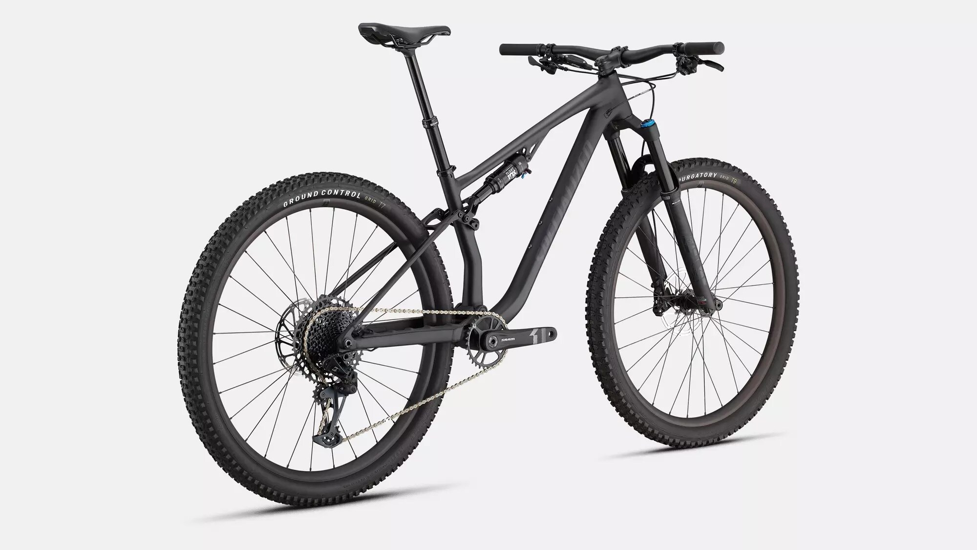 Specialized Cykel, Chisel FS Comp EVO, Satin Black / Metallic Obsidian