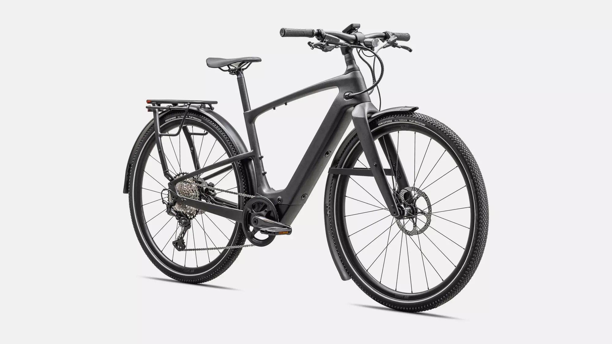 Specialized Cykel, Turbo Vado SL G2 6.0 EQ, Satin Black Micro Speckle / Obsidian Frost 