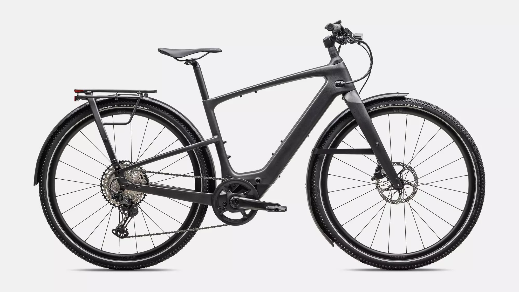 Specialized Cykel, Turbo Vado SL G2 6.0 EQ, Satin Black Micro Speckle / Obsidian Frost 
