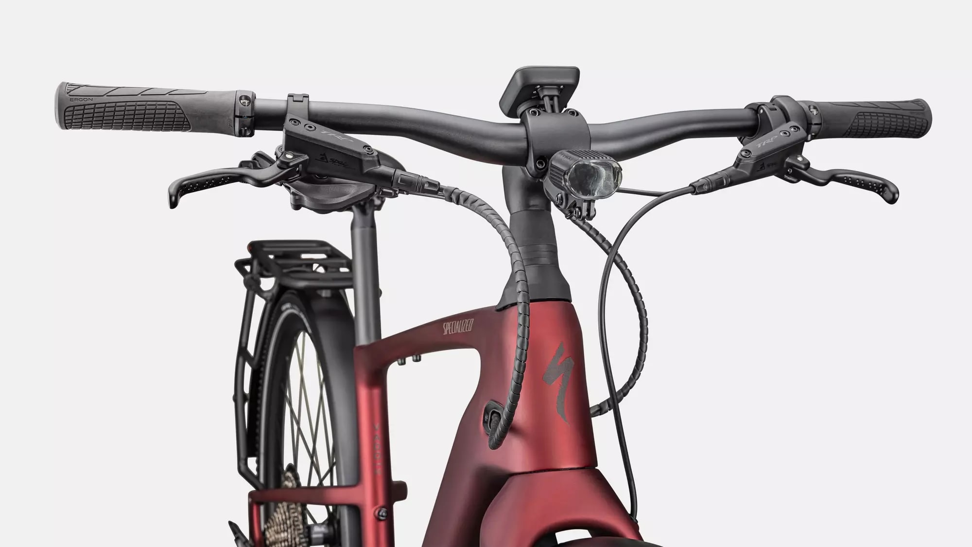 Specialized Cykel, Turbo Vado SL G2 6.0 EQ, Satin Red Sky / Red Onyx Frost