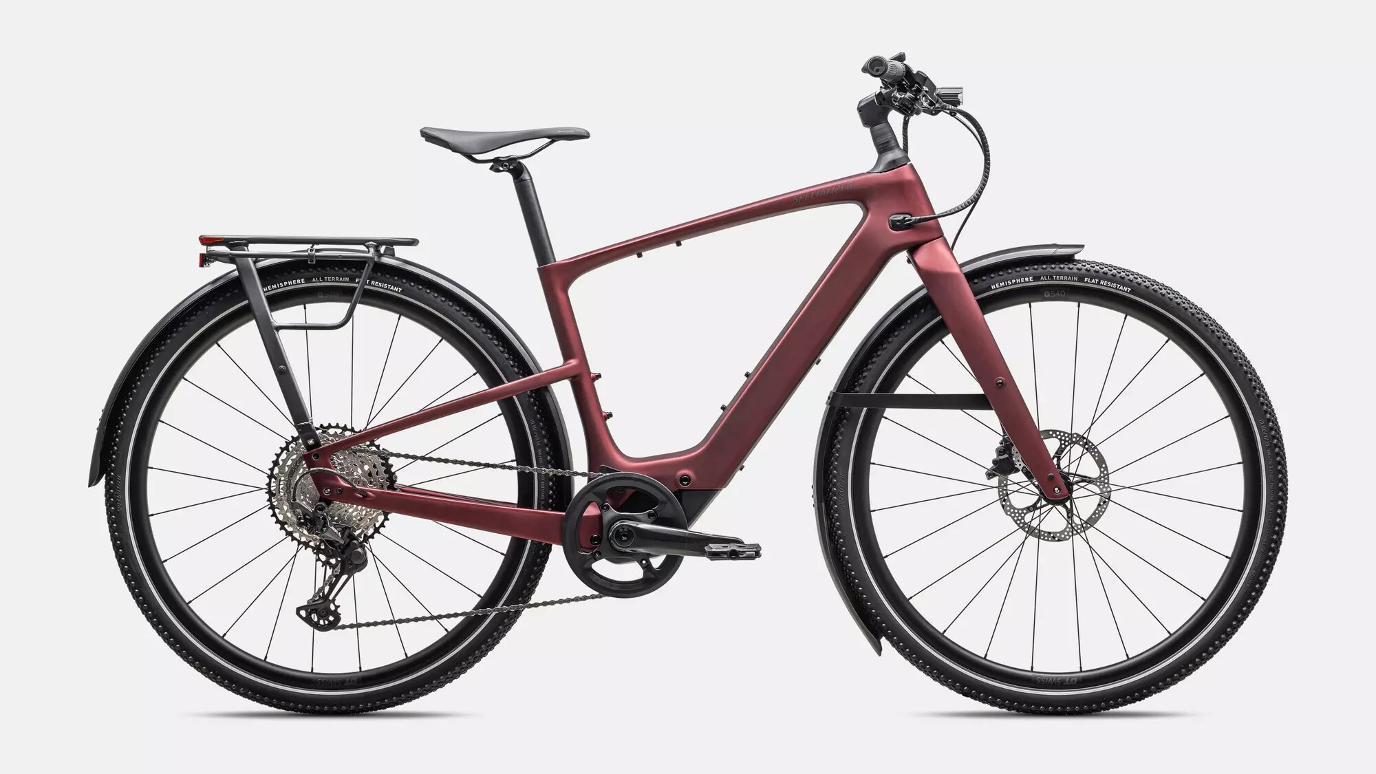 Specialized Cykel, Turbo Vado SL G2 6.0 EQ, Satin Red Sky / Red Onyx Frost