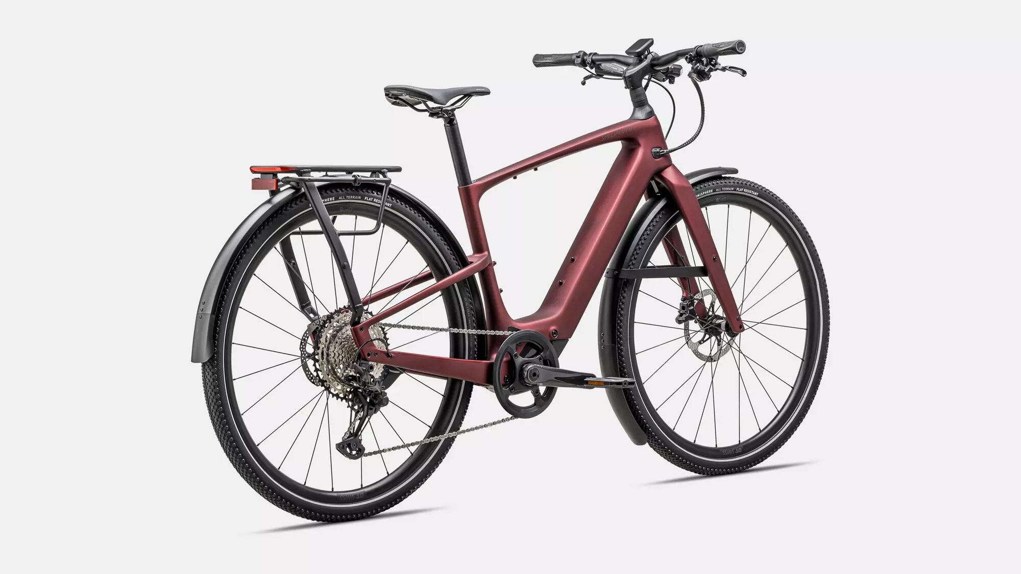 Specialized Cykel, Turbo Vado SL G2 6.0 EQ, Satin Red Sky / Red Onyx Frost