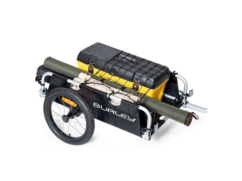 Burley Cykelvagn, Cargo Trailer - Flatbed, Black