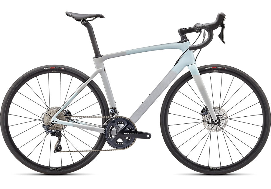 Specialized Cykel, Roubaix Comp 2021, Gloss Ice Blue/Dove Grey/Cool Grey