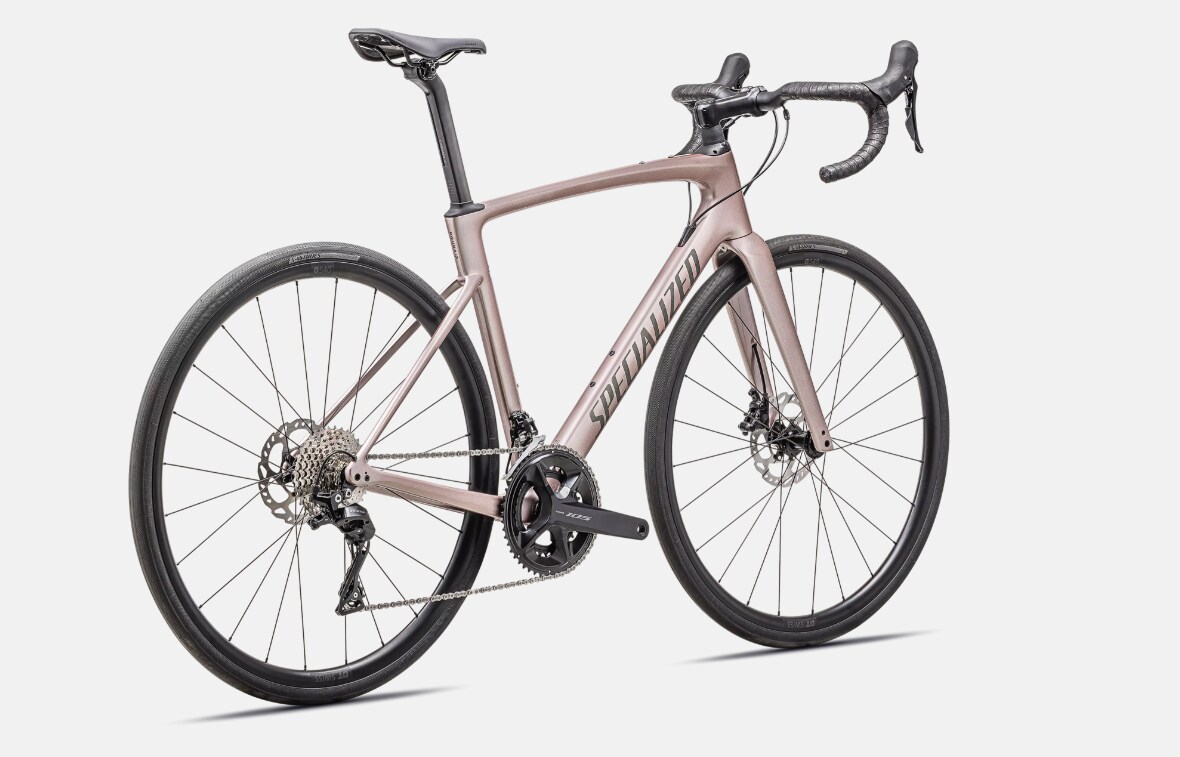 Specialized Cykel, Roubaix SL8 SPORT 105, Gloss Champagne / Smoke