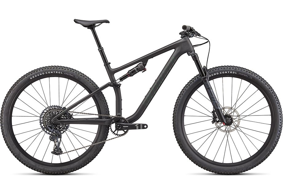 Specialized Cykel, Epic EVO COMP, SATIN CARBON/OAK GREEN METALLIC