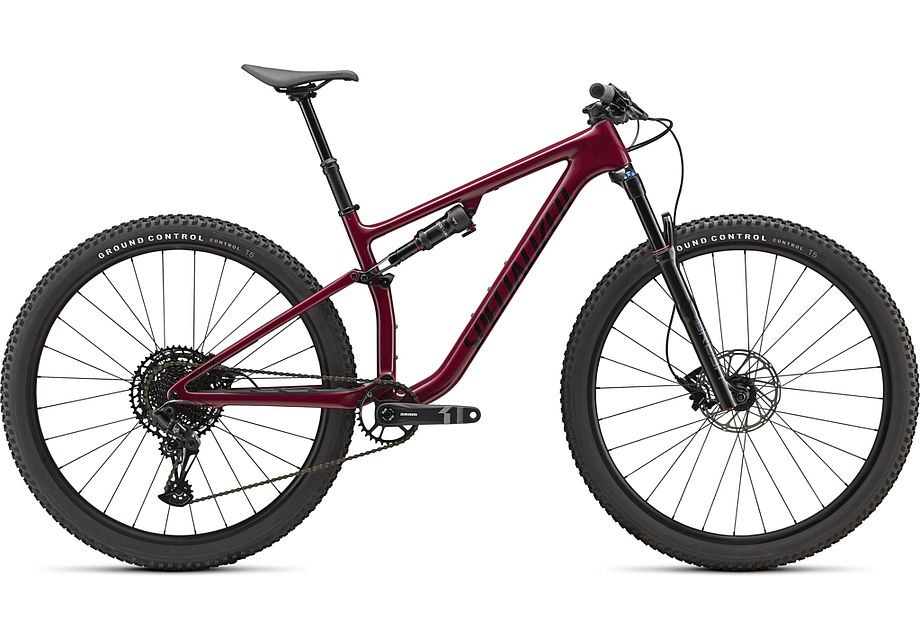 Specialized Cykel, Epic EVO, GLOSS RASPBERRY/TARMAC BLACK