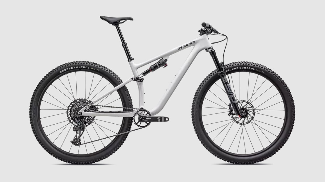 Specialized Cykel, Epic EVO COMP, Gloss Dune White/Obsidian/Pearl
